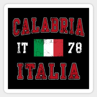 Calabria Italia Italy Italian Flag Magnet